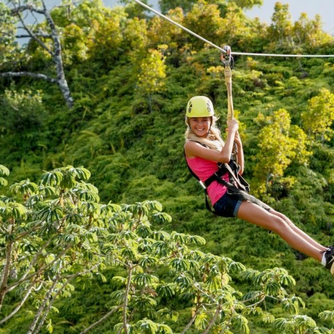 a person jumping in the air